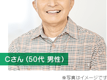 Cさん（50代 男性）